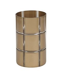 Yankee Candle Golden Etched Glass Jar Holder